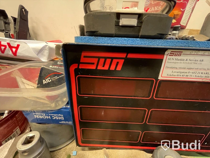 SUN SGA 9000 utsläppsanalysator för fordon