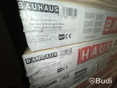 24 paket Bauhaus Logoclic golv Tammi Bronze