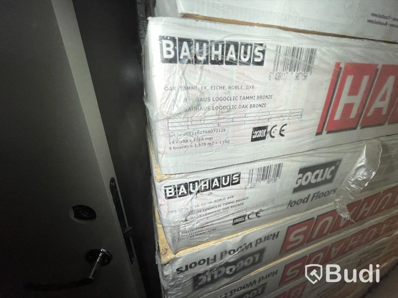 24 paket Bauhaus Logoclic golv Tammi Bronze