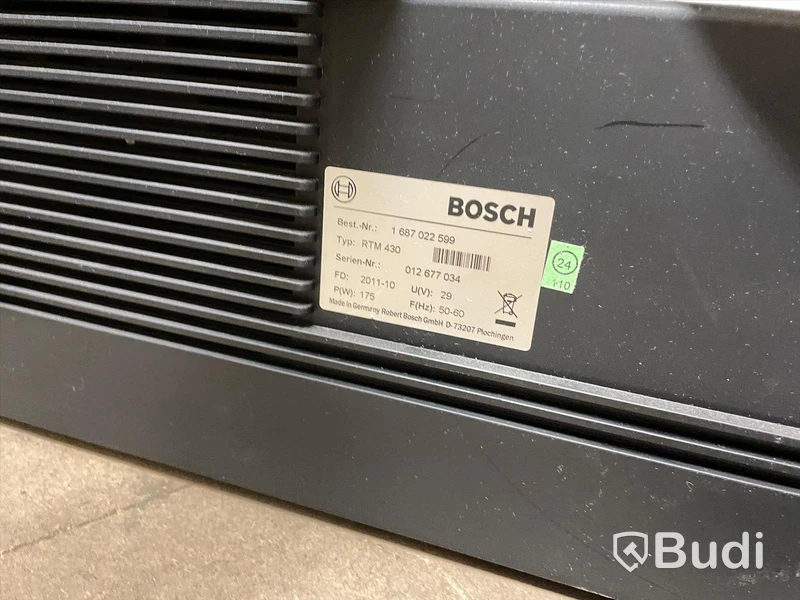 Bosch RTM 430 avgasanalysator