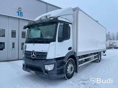 Lastbil Mercedes-Benz Antos 1824 | Fastskåp | Euro6
