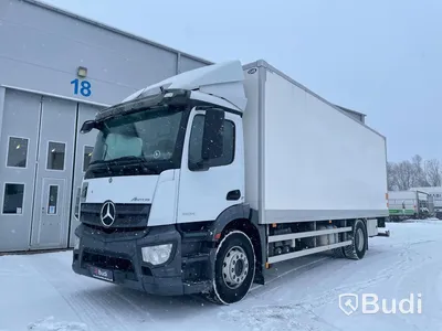 Lastbil Mercedes-Benz Antos 1824 | Fastskåp | Euro6