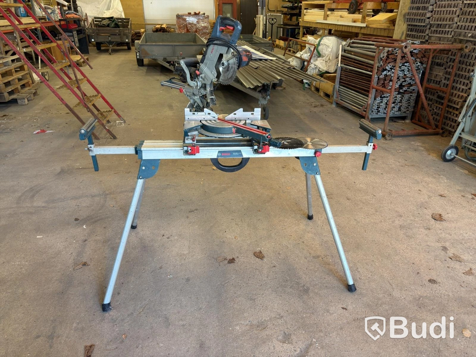 Mitre saw, Bosch GCM 8 SJL, with stand