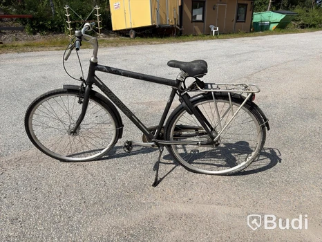 Cykel herr med pakethållare