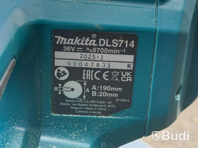 Batteridriven Kap- & gersåg Makita DLS714