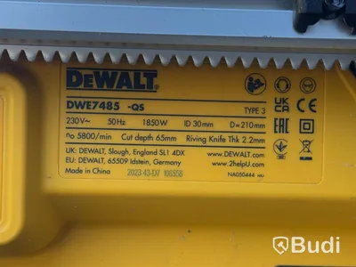 DeWalt DWE7485 Table Saw