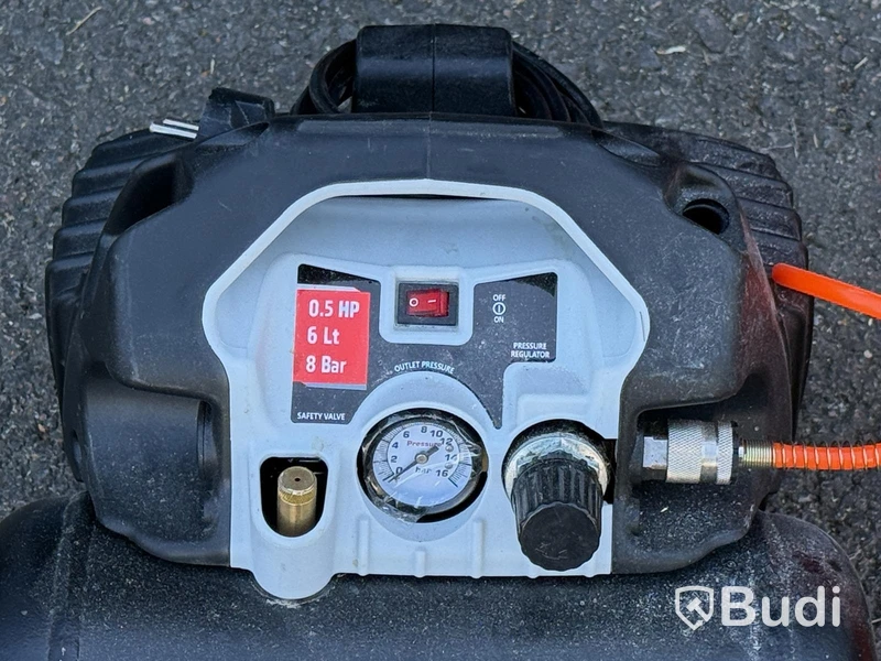 Herkules air compressor, 6 L, 230 V