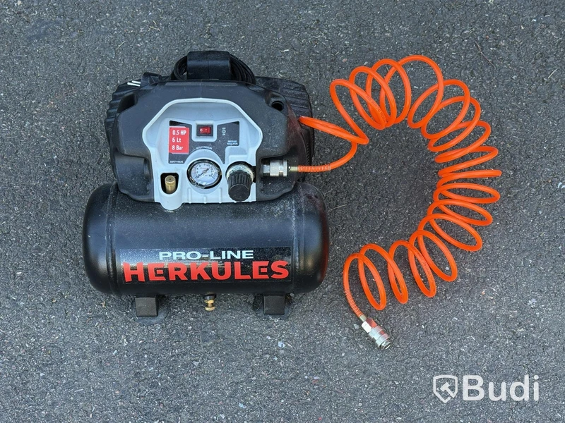 Herkules air compressor, 6 L, 230 V