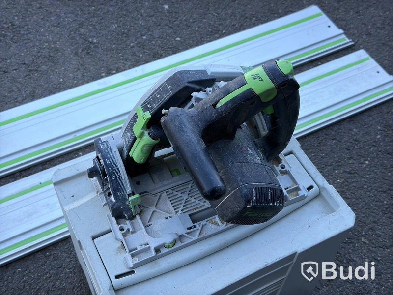 Festool TS 55 REBQ Circular Saw, with Guide Rails