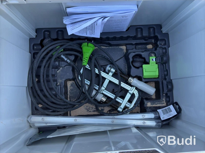 Festool TS 55 REBQ plunge saw with guide rails