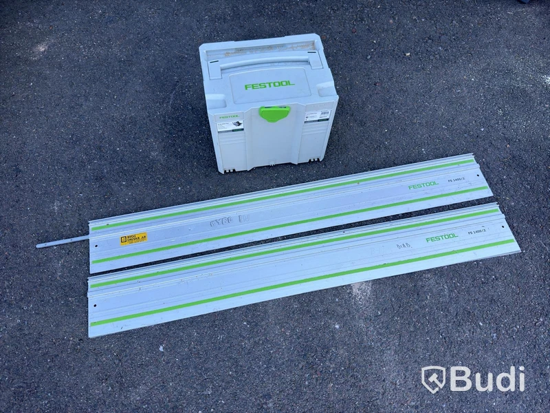 Festool TS 55 REBQ plunge saw with guide rails