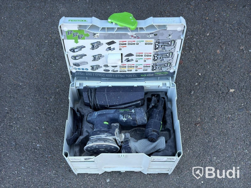 Festool ETSC 125 Li Random Orbital Sander, 3,1-Set