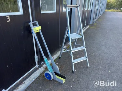 Stege och transportvagn