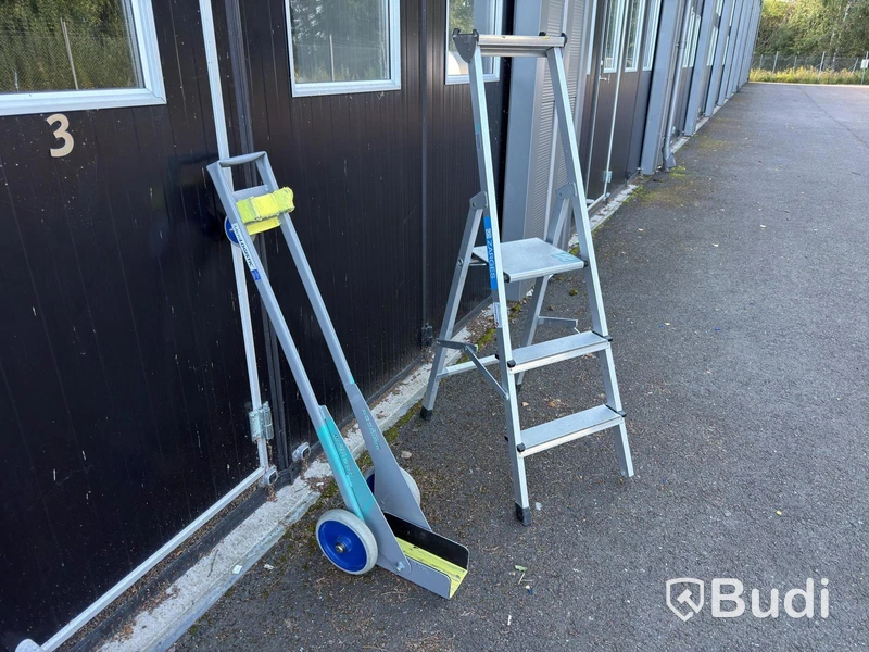 Stege och transportvagn