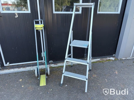 Stege och transportvagn