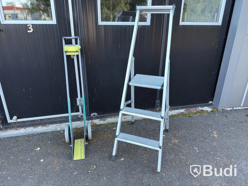 Stege och transportvagn