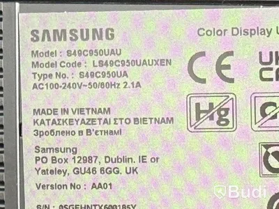 49” Curved Monitor Samsung S49C950UAU