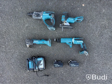 Batterimaskiner Makita | 7 delar