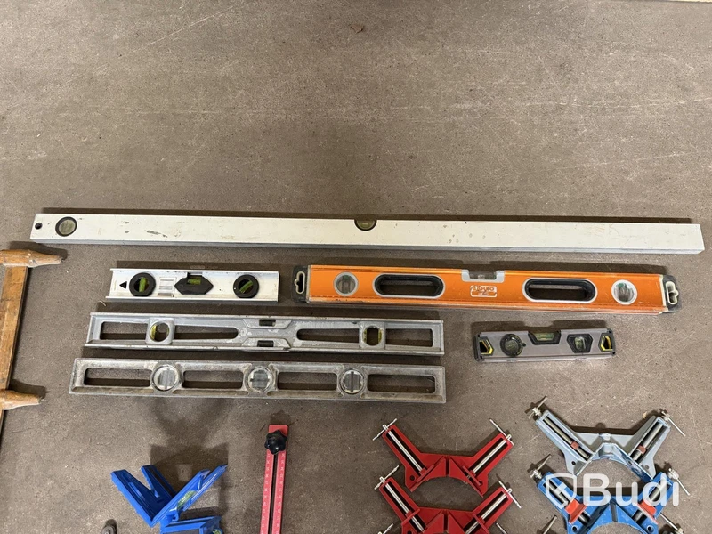 Assorted carpentry tools
