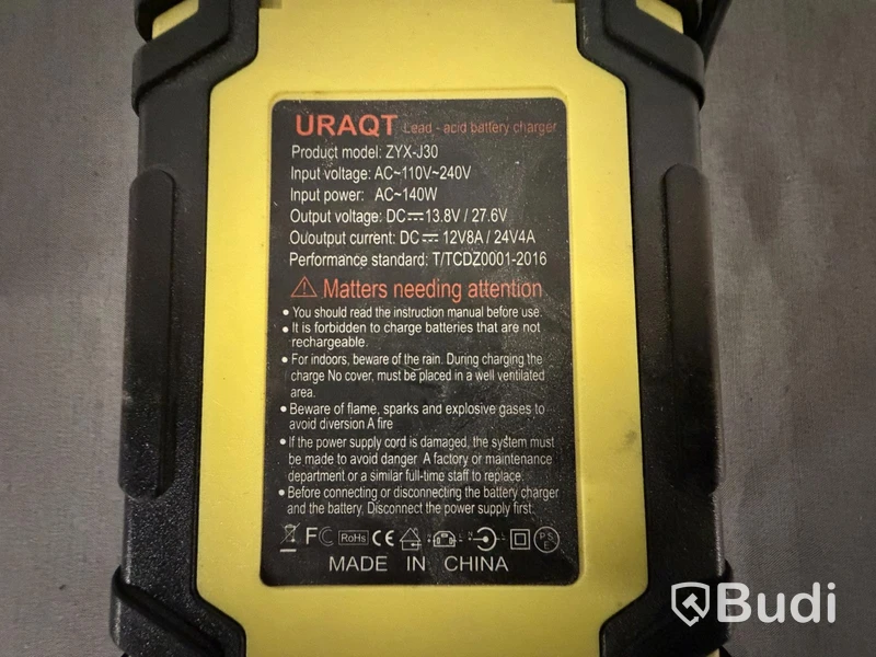 4st batteriladdare