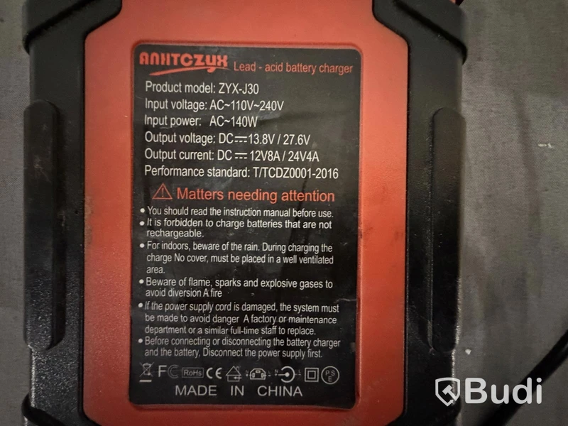 4st batteriladdare