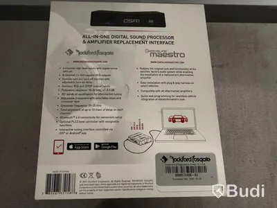 Bilförstärkare samt ljudprocessor Rockford Fosgate