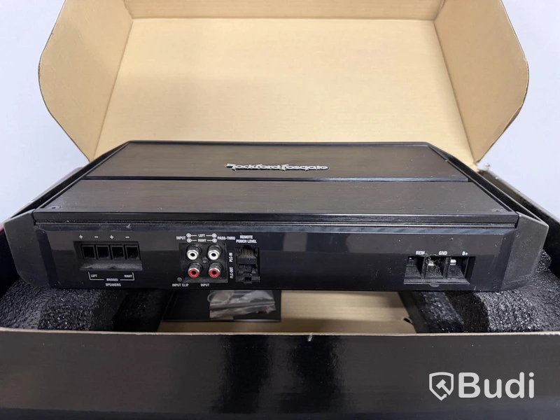 Bilförstärkare samt ljudprocessor Rockford Fosgate