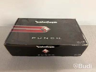 Bilförstärkare samt ljudprocessor Rockford Fosgate