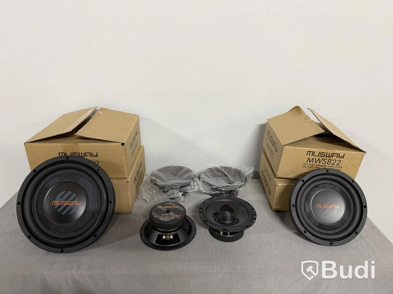 Musway speakers, assorted models