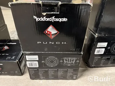 Stort parti bilhögtalare Rockford Fosgate