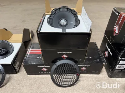Stort parti bilhögtalare Rockford Fosgate