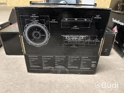 Stort parti bilhögtalare Rockford Fosgate
