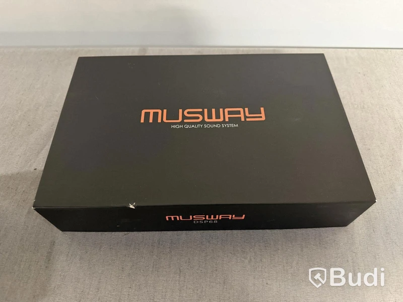 Ljudprocessor Musway DSP68, 8-kanalig DSP