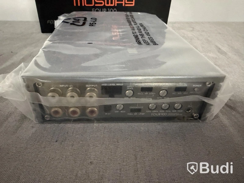 Musway FOUR 100 car amplifier, 4-channel