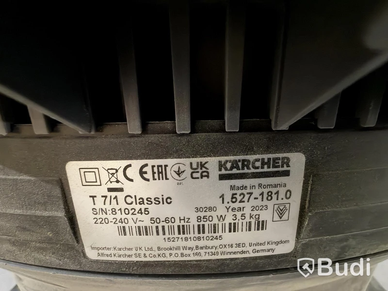 Dammsugare Kärcher T 7/1 Classic