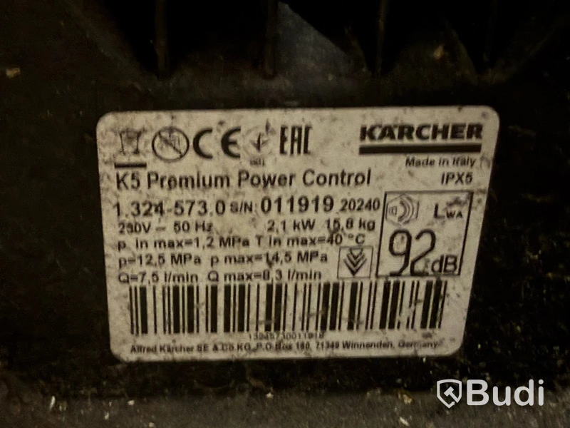Högtryckstvätt Kärcher K5 Premium Power Control