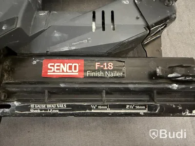 Spikpistol Senco F-18, 18 V, med batteri och laddare