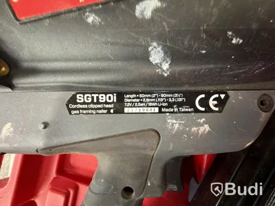 Spikpistol Senco SGT90i, med laddare och tillbehör
