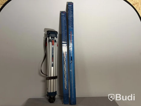 Mätstativ Bosch BT 160 Professional, med GR 240 och GR 500