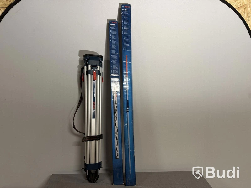 Mätstativ Bosch BT 160 Professional, med GR 240 och GR 500