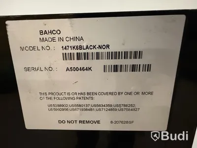 Verktygsvagn Bahco 1471K6BLACK-NOR