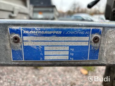 Bromsad släpvagn | TGAB L1000 | 2006