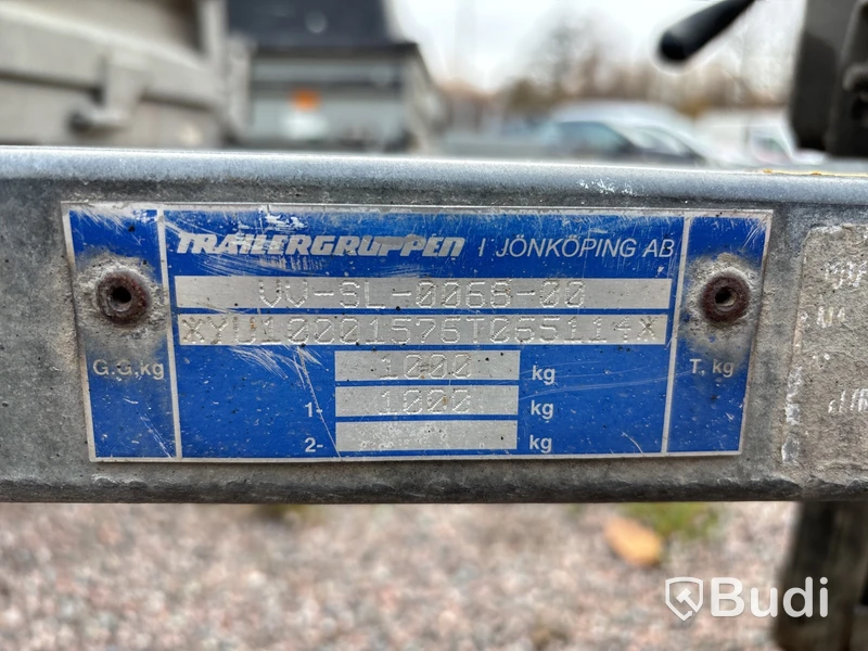 Bromsad släpvagn | TGAB L1000 | 2006