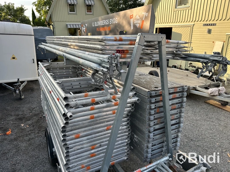 Ställningsläp Tysse -2022 | Byggställning UNI-CONNECT  MJ-Gerust