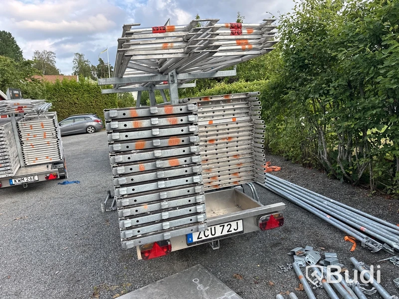 Ställningsläp Tysse -2022 | Byggställning UNI-CONNECT  MJ-Gerust