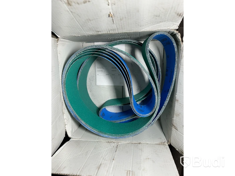 Bandslipmaskin FFD  DP IN 112 med nya band ca 100 cm
