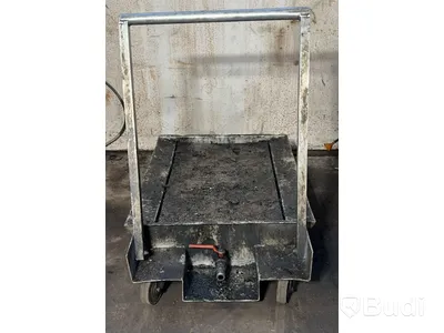 Oljeuppsamlingsvagn med handtag  112x71x23 -97 cm