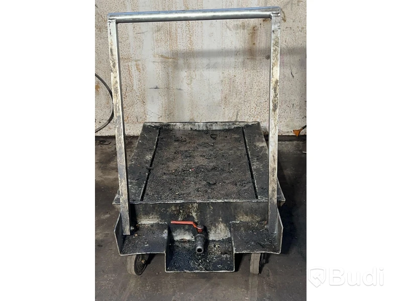 Oljeuppsamlingsvagn med handtag  112x71x23 -97 cm