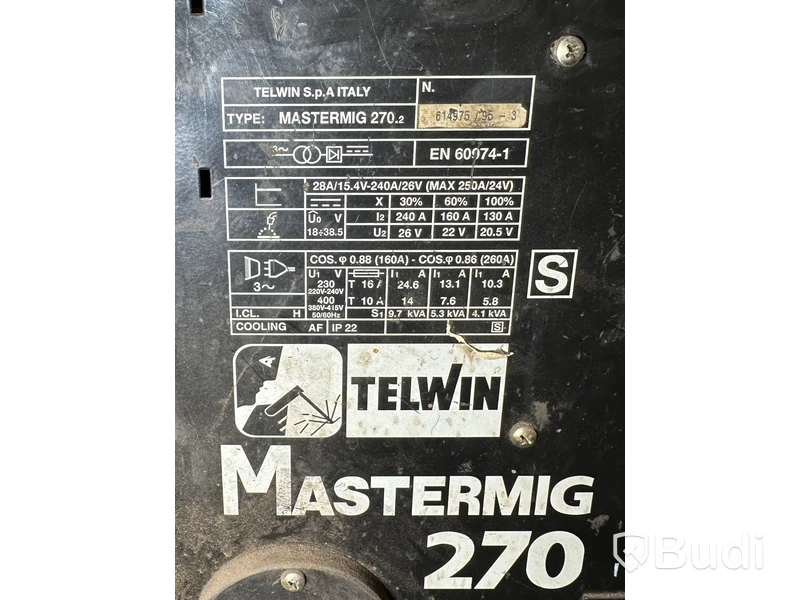 Svets Telewin Mastermig 270.2