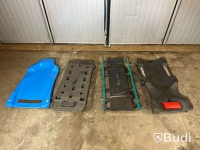 4 st liggbrädor i blandat skick, se bilder